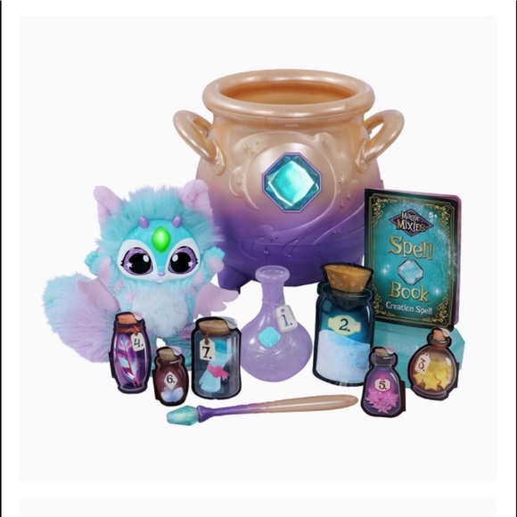 New Magic Mixies Multi Color Gem Purple Yellow Cauldron +3 Magical Mist … - Picture 9 of 10